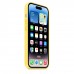 Apple iPhone 14 Pro Silicone Case with MagSafe - Canary Yellow (MQUG3)