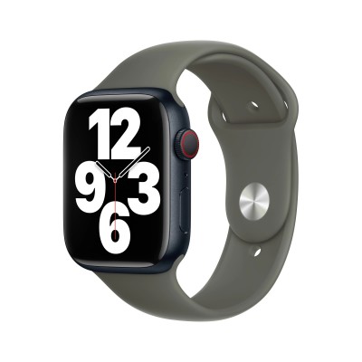 Apple Olive Sport Band S/M для Apple Watch 42/44/45/49mm (MR343)