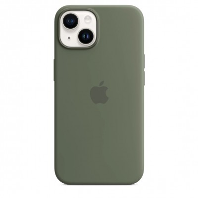 Apple iPhone 14 Silicone Case with MagSafe - Olive (MQU83)