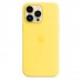 Apple iPhone 14 Pro Max Silicone Case with MagSafe - Canary Yellow (MQUL3)