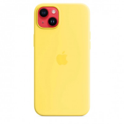 Apple iPhone 14 Plus Silicone Case with MagSafe - Canary Yellow (MQUC3)