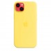 Apple iPhone 14 Plus Silicone Case with MagSafe - Canary Yellow (MQUC3)