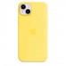 Apple iPhone 14 Plus Silicone Case with MagSafe - Canary Yellow (MQUC3)