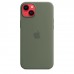 Apple iPhone 14 Plus Silicone Case with MagSafe - Olive (MQUD3)