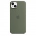 Apple iPhone 14 Plus Silicone Case with MagSafe - Olive (MQUD3)