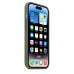 Apple iPhone 14 Pro Silicone Case with MagSafe - Olive (MQUH3)