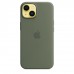 Apple iPhone 14 Silicone Case with MagSafe - Olive (MQU83)