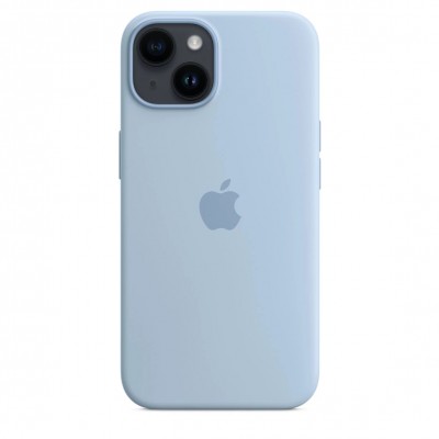Apple iPhone 14 Silicone Case with MagSafe - Sky (MQU93)