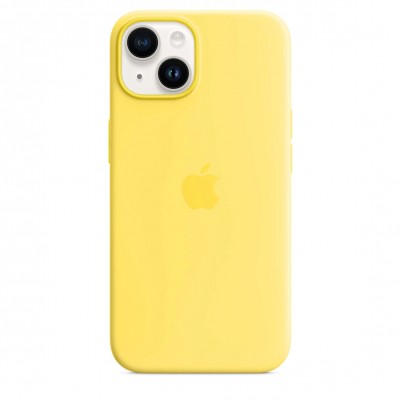 Apple iPhone 14 Silicone Case with MagSafe - Canary Yellow (MQU73)