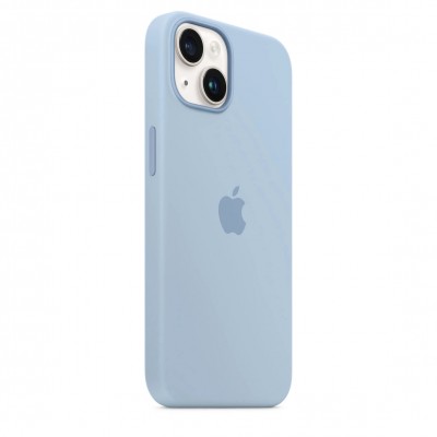 Apple iPhone 14 Silicone Case with MagSafe - Sky (MQU93)