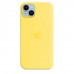 Apple iPhone 14 Plus Silicone Case with MagSafe - Canary Yellow (MQUC3)