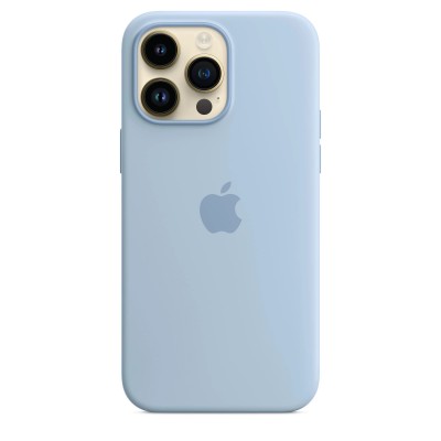 Apple iPhone 14 Pro Max Silicone Case with MagSafe - Sky (MQUP3)