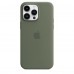 Apple iPhone 14 Pro Max Silicone Case with MagSafe - Olive (MQUN3)