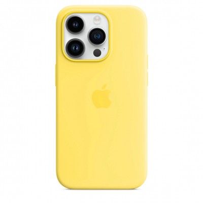 Apple iPhone 14 Pro Silicone Case with MagSafe - Canary Yellow (MQUG3)