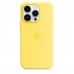 Apple iPhone 14 Pro Silicone Case with MagSafe - Canary Yellow (MQUG3)