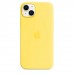 Apple iPhone 14 Plus Silicone Case with MagSafe - Canary Yellow (MQUC3)