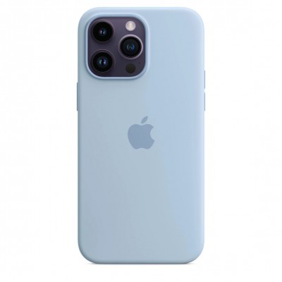 Apple iPhone 14 Pro Max Silicone Case with MagSafe - Sky (MQUP3)