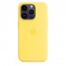 Apple iPhone 14 Pro Silicone Case with MagSafe - Canary Yellow (MQUG3)