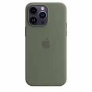Apple iPhone 14 Pro Max Silicone Case with MagSafe - Olive (MQUN3)