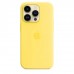 Apple iPhone 14 Pro Silicone Case with MagSafe - Canary Yellow (MQUG3)