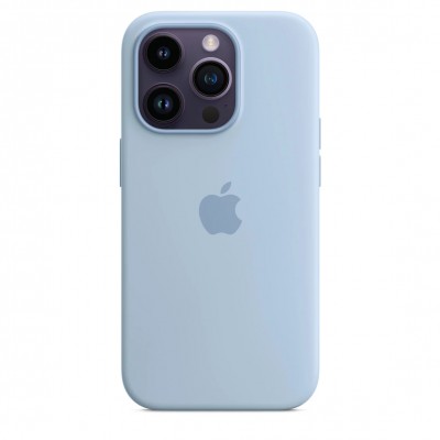 Apple iPhone 14 Pro Silicone Case with MagSafe - Sky (MQUJ3)