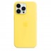 Apple iPhone 14 Pro Max Silicone Case with MagSafe - Canary Yellow (MQUL3)