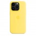 Apple iPhone 14 Pro Silicone Case with MagSafe - Canary Yellow (MQUG3)