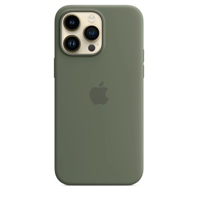 Apple iPhone 14 Pro Max Silicone Case with MagSafe - Olive (MQUN3)