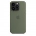 Apple iPhone 14 Pro Silicone Case with MagSafe - Olive (MQUH3)