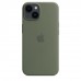 Apple iPhone 14 Silicone Case with MagSafe - Olive (MQU83)