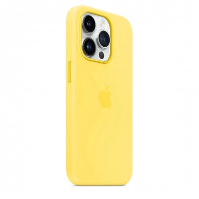 Apple iPhone 14 Pro Silicone Case with MagSafe - Canary Yellow (MQUG3)