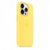 Apple iPhone 14 Pro Silicone Case with MagSafe - Canary Yellow (MQUG3)