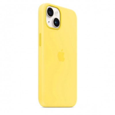Apple iPhone 14 Silicone Case with MagSafe - Canary Yellow (MQU73)