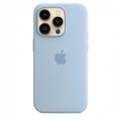 Apple iPhone 14 Pro Silicone Case with MagSafe - Sky (MQUJ3)