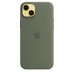 Apple iPhone 14 Plus Silicone Case with MagSafe - Olive (MQUD3)