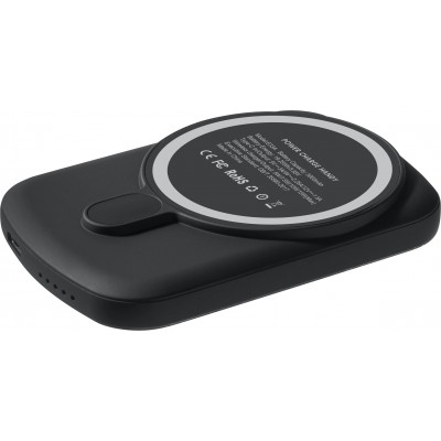 Портативное зарядное устройство LAUT Power Charge Handy with MagSafe Power Bank 5000mAh - Black (L_PCH_BM)