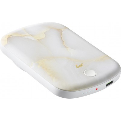 Портативное зарядное устройство LAUT Power Charge Handy with MagSafe Power Bank 5000mAh - White (L_PCH_WM)