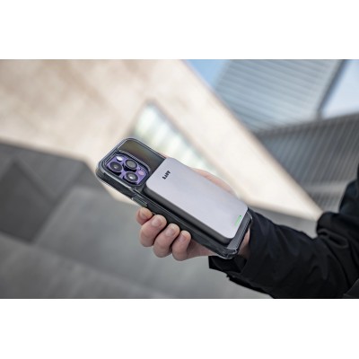 Портативное зарядное устройство LAUT Power Charge Crystal with MagSafe Power Bank 5000mAh - Black (L_PCC_BK)