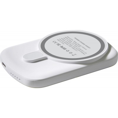 Портативное зарядное устройство LAUT Power Charge Handy with MagSafe Power Bank 5000mAh - White (L_PCH_WM)