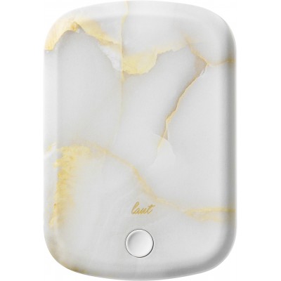 Портативное зарядное устройство LAUT Power Charge Handy with MagSafe Power Bank 5000mAh - White (L_PCH_WM)