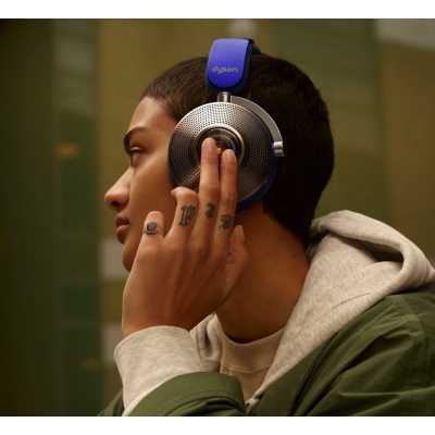 Наушники с функцией очистки воздуха Dyson Zone Absolute+ Headphones with Air Purification - Prussian Blue/Bright Copper (376121-01)