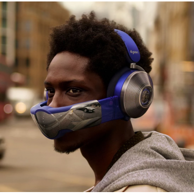 Наушники с функцией очистки воздуха Dyson Zone Absolute+ Headphones with Air Purification - Prussian Blue/Bright Copper (376121-01)