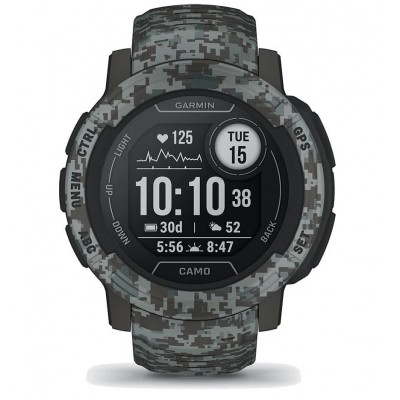 Смарт-часы Garmin Instinct 2 - Camo Edition - Graphite Camo (010-02626-03/13)