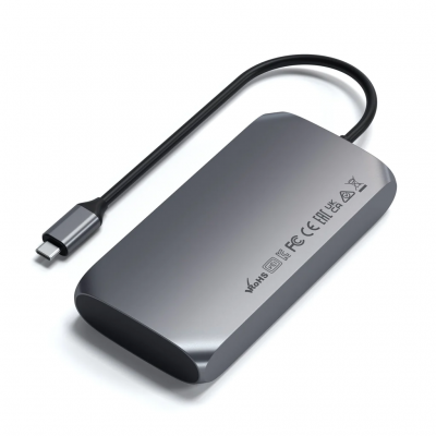 Мультимедійний адаптер Satechi USB-C Multimedia Adapter M1 – Space Gray (ST-UCM1HM)
