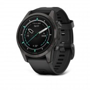 Смарт-часы Garmin Epix Pro (Gen 2) Sapphire Edition, 42 mm Carbon Grey DLC Titanium with Black Band (010-02802-15)