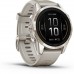 Смарт-годинник Garmin Epix Pro (Gen 2) Sapphire Edition, 42 mm Soft Gold with Light Sand Band (010-02802-11)
