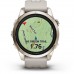 Смарт-годинник Garmin Epix Pro (Gen 2) Sapphire Edition, 42 mm Soft Gold with Light Sand Band (010-02802-11)