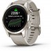 Смарт-годинник Garmin Epix Pro (Gen 2) Sapphire Edition, 42 mm Soft Gold with Light Sand Band (010-02802-11)