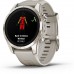 Смарт-годинник Garmin Epix Pro (Gen 2) Sapphire Edition, 42 mm Soft Gold with Light Sand Band (010-02802-11)