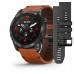 Смарт-часы Garmin Epix Pro (Gen 2) Sapphire Edition | 51 mm Carbon Grey DLC Titanium with Chestnut Leather Band (010-02804-30)